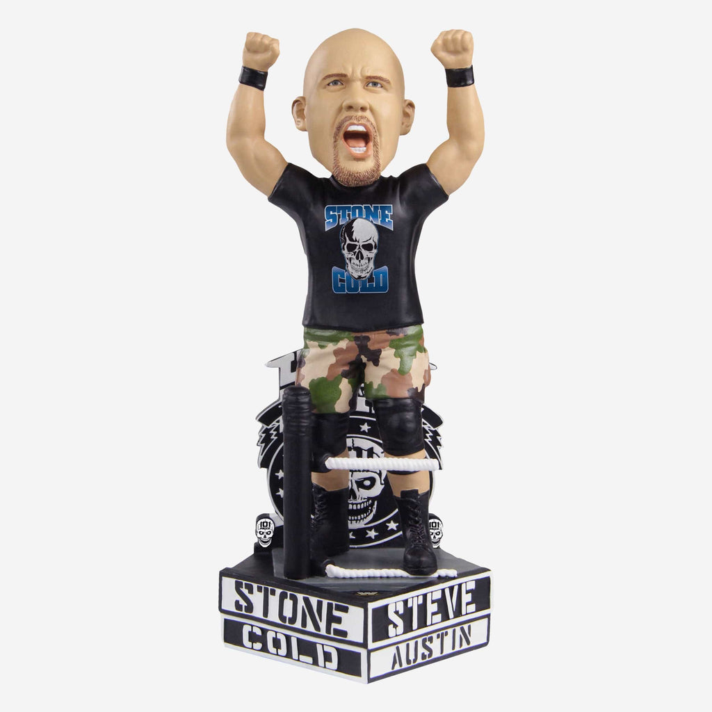 Stone Cold Steve Austin WWE Texas Venom Bobblehead FOCO - FOCO.com