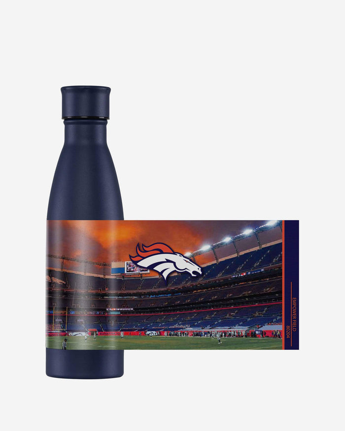 Denver Broncos Primetime Metal 18 oz Bottle FOCO - FOCO.com