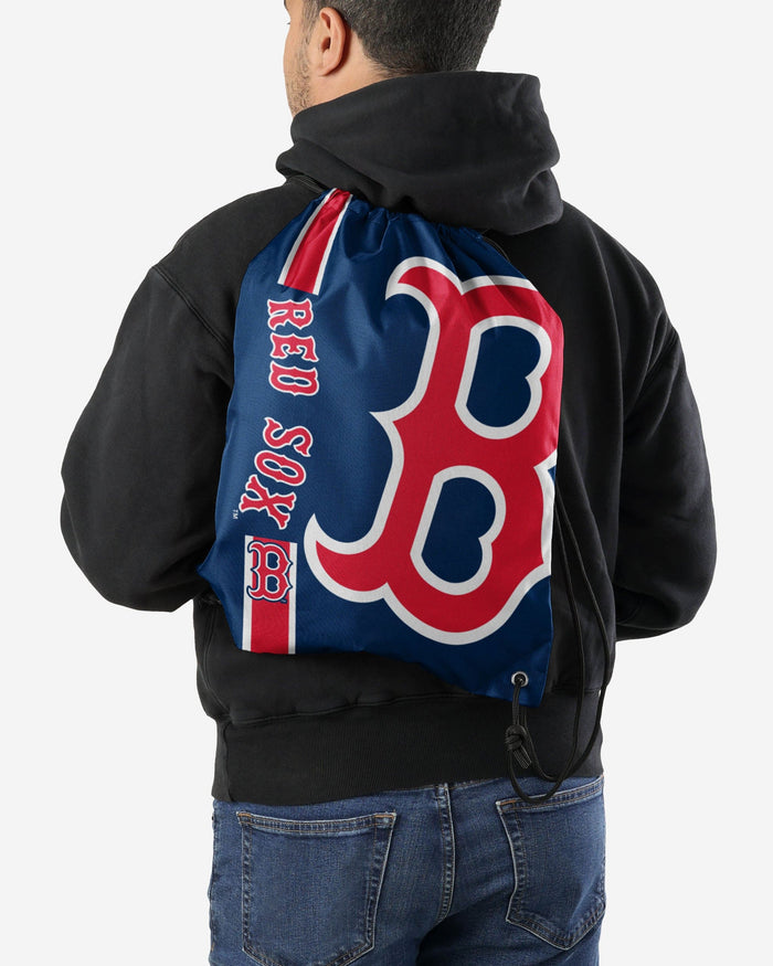 Boston Red Sox Big Logo Drawstring Backpack FOCO - FOCO.com
