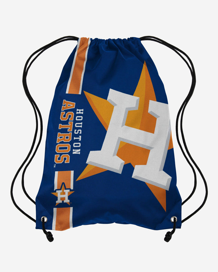 astros backpack kids Houston Astros Big Logo Drawstring Backpack