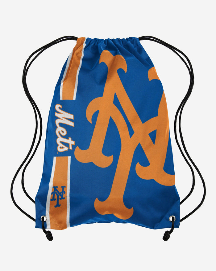 New York Mets Big Logo Drawstring Backpack FOCO - FOCO.com