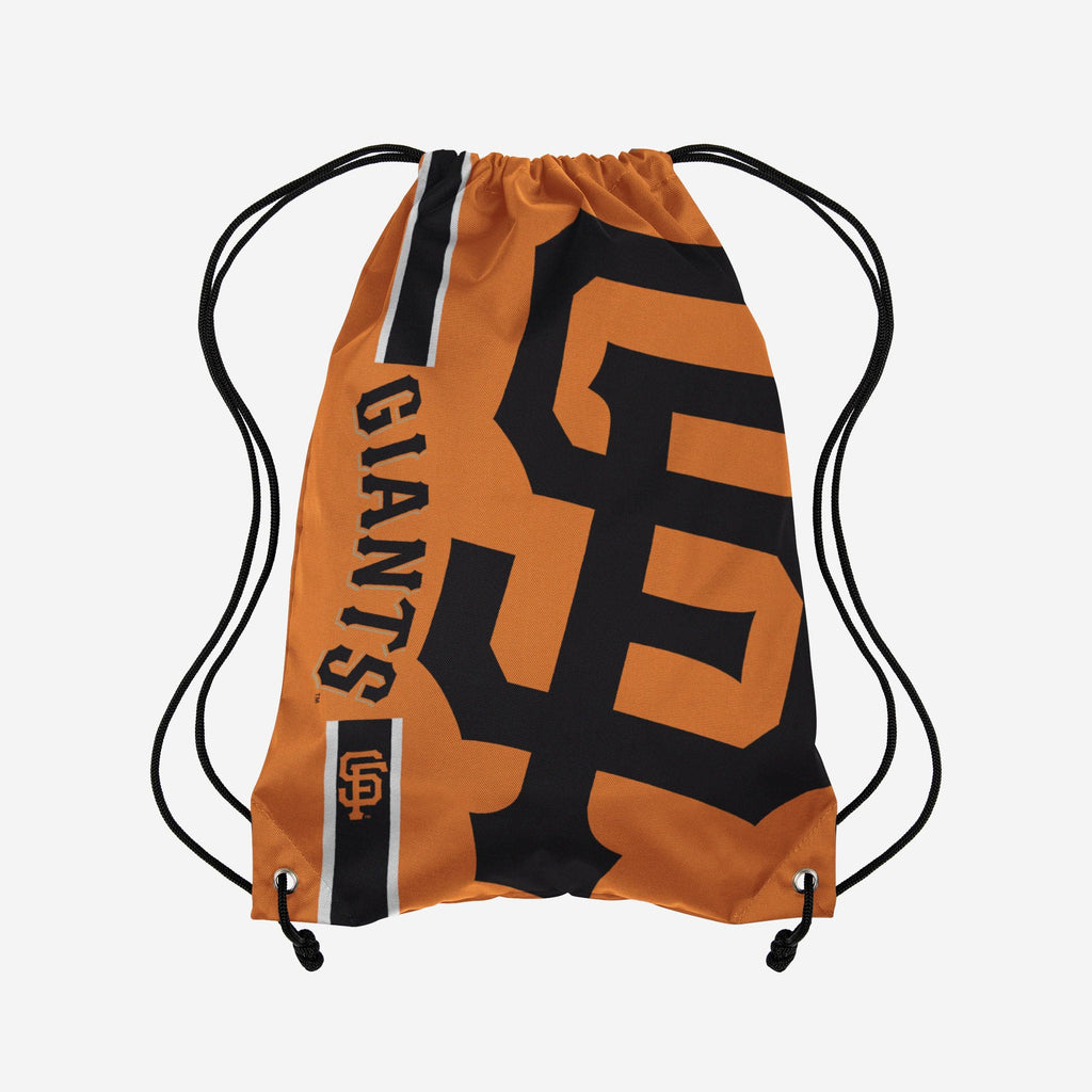 San Francisco Giants Big Logo Drawstring Backpack FOCO - FOCO.com