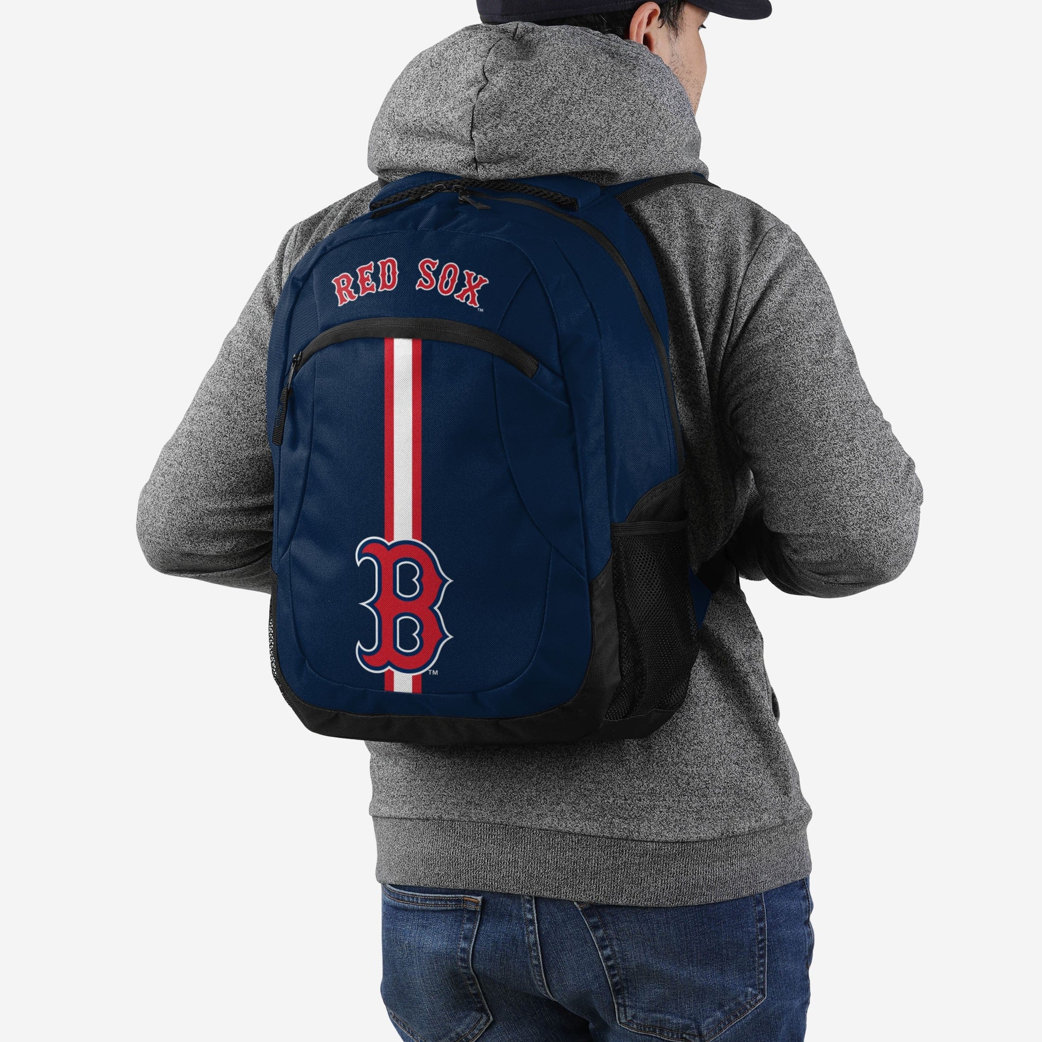 boston red sox herschel backpack MLB Action Stripe Logo Backpack: Boston Red Sox