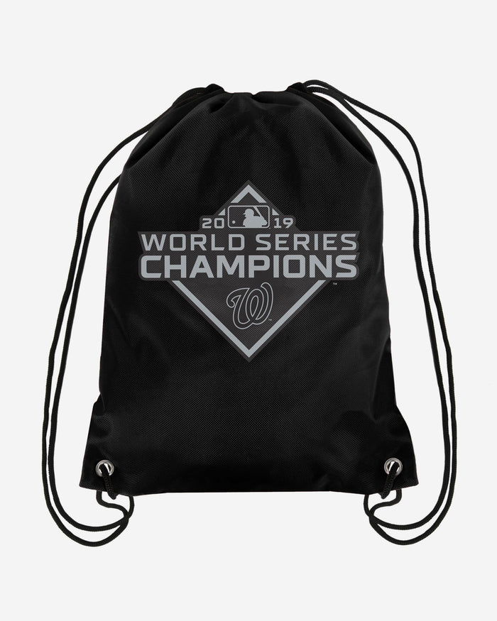 Washington Nationals 2019 World Series Champions Drawstring Backpack FOCO - FOCO.com