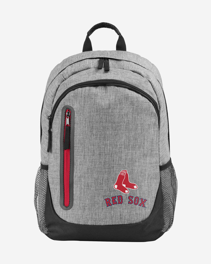 Boston Red Sox Heather Grey Bold Color Backpack FOCO - FOCO.com
