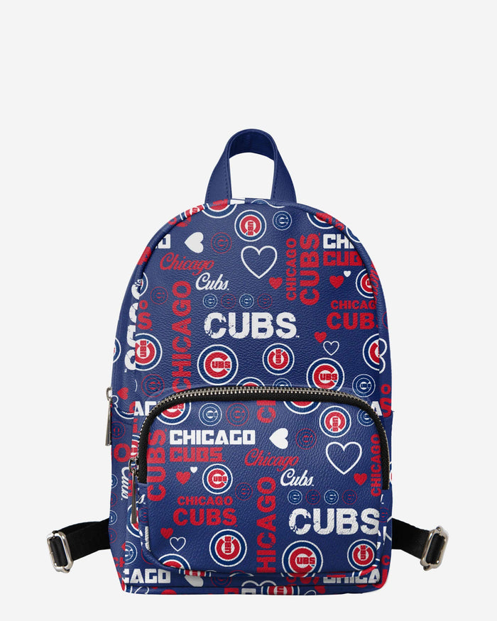 Chicago Cubs Logo Love Mini Backpack FOCO