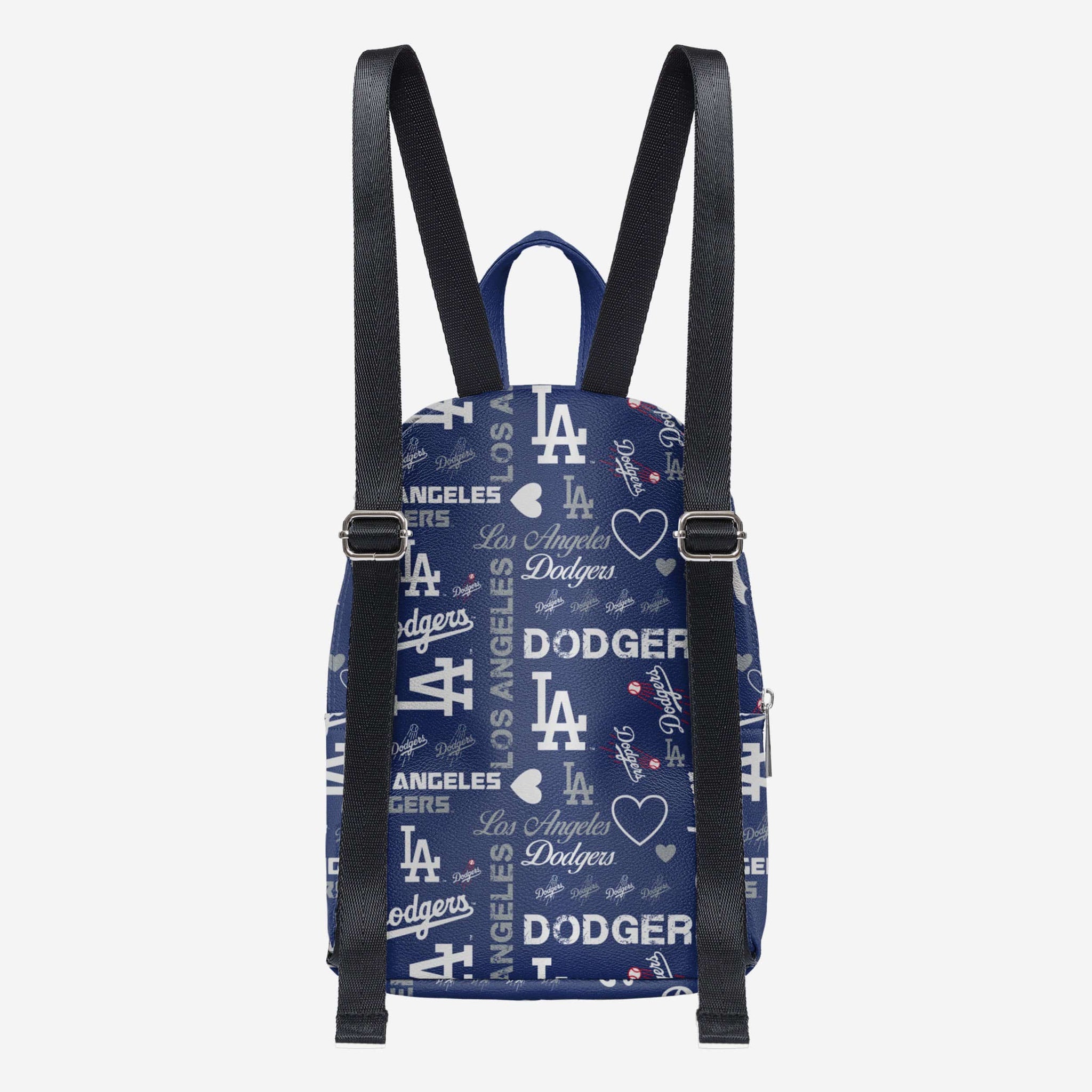 dodgers loungefly mini backpack Los Angeles Dodgers Logo Love Mini Backpack FOCO