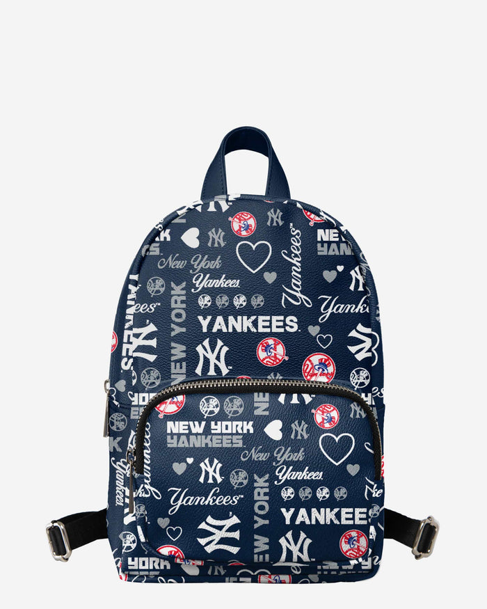 New York Yankees Logo Love Mini Backpack FOCO - FOCO.com