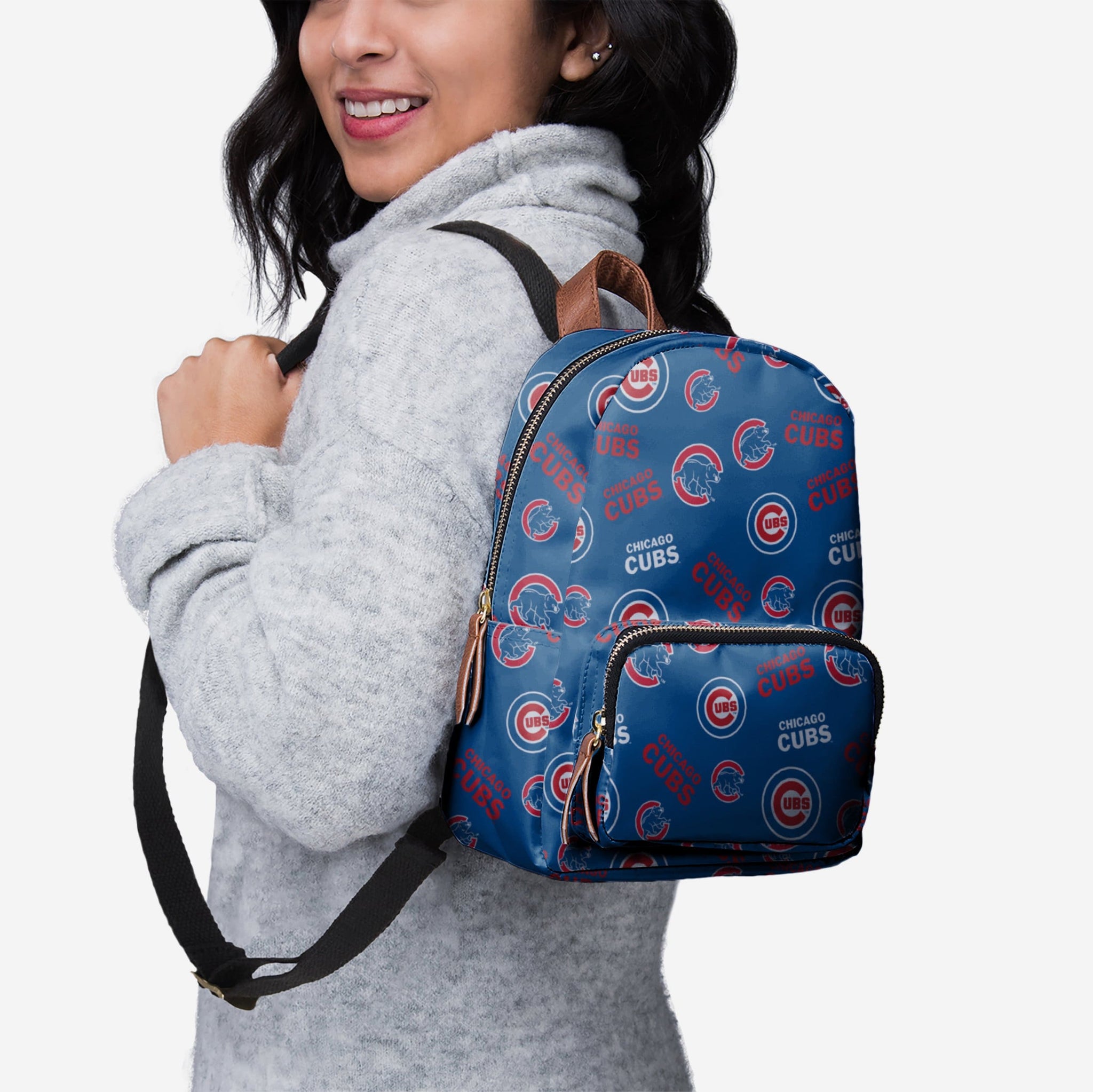 chicago cubs mini backpack Bullseye 196816742057Officially Licensed by Major League BaseballImportedBrand Chicago Cubs MLB Logo Love