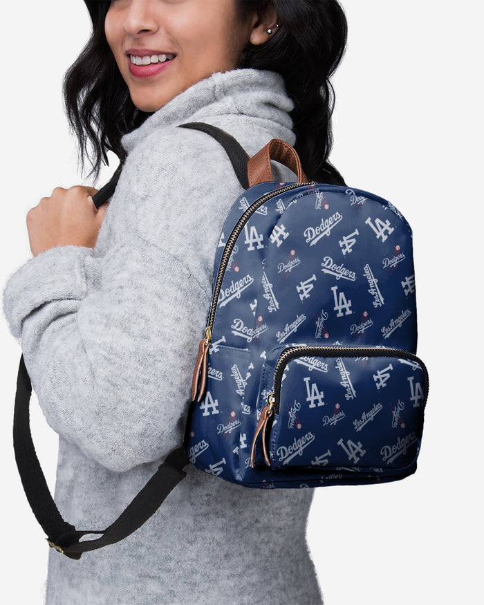 Los Angeles Dodgers Printed Collection Mini Backpack