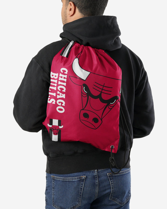 Chicago Bulls Big Logo Drawstring Backpack FOCO - FOCO.com