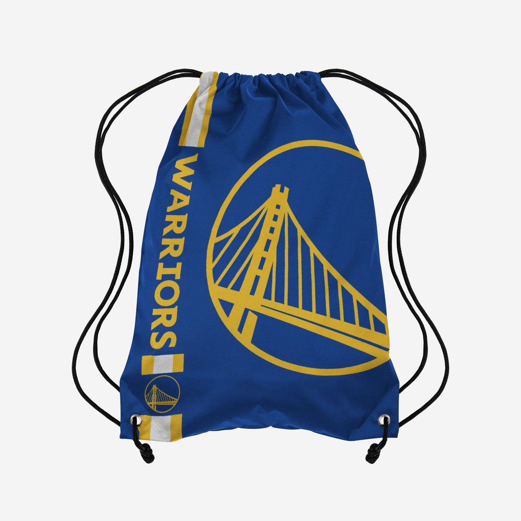 Golden State Warriors Big Logo Drawstring Backpack FOCO - FOCO.com