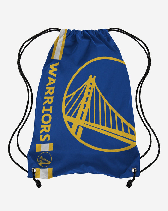 Golden State Warriors Big Logo Drawstring Backpack FOCO - FOCO.com