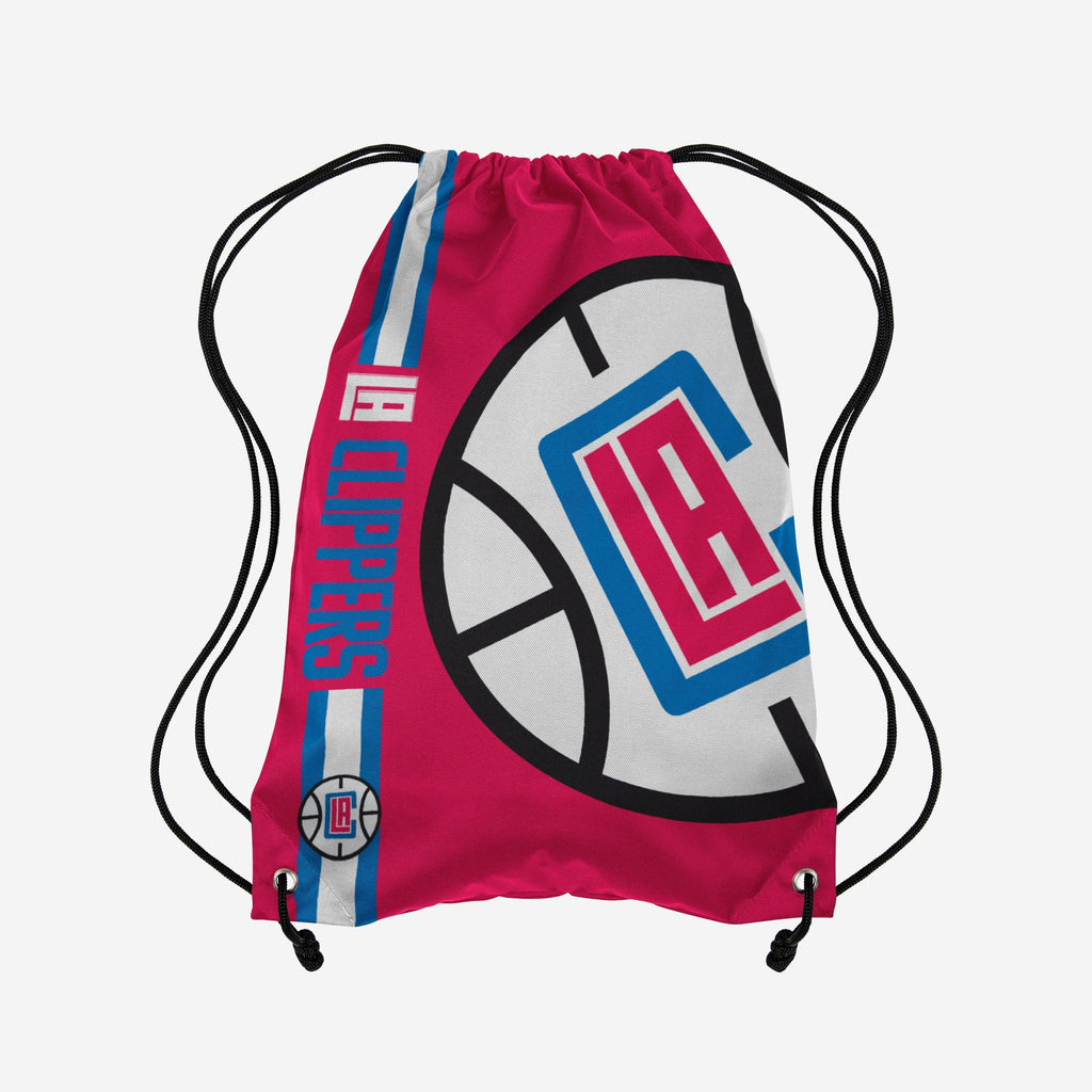 Los Angeles Clippers Big Logo Drawstring Backpack FOCO - FOCO.com