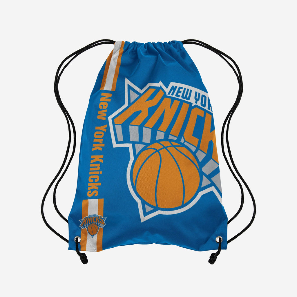 New York Knicks Big Logo Drawstring Backpack FOCO - FOCO.com
