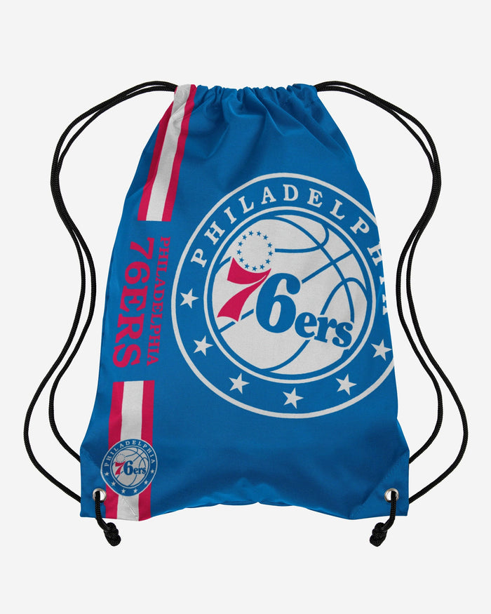 Philadelphia 76ers Big Logo Drawstring Backpack FOCO - FOCO.com