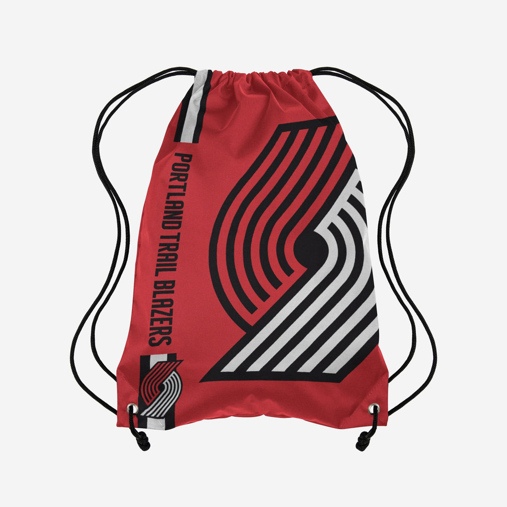 Portland Trail Blazers Big Logo Drawstring Backpack FOCO - FOCO.com