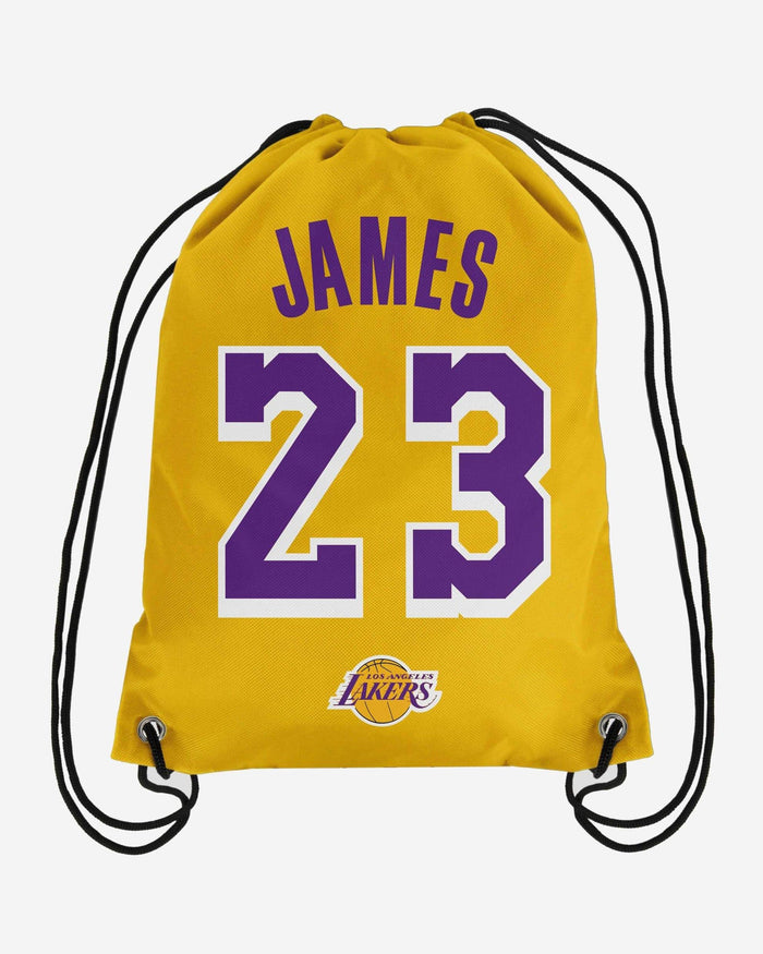 LeBron James Los Angeles Lakers Player Drawstring Backpack FOCO - FOCO.com