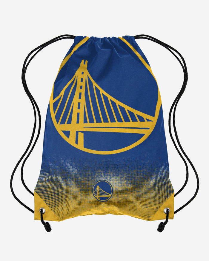 Golden State Warriors Gradient Drawstring Backpack FOCO - FOCO.com