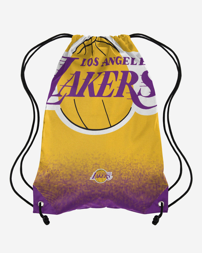 Los Angeles Lakers Gradient Drawstring Backpack FOCO - FOCO.com