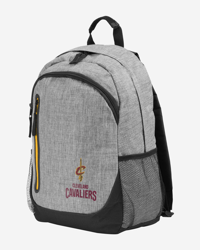 Cleveland Cavaliers Heather Grey Bold Color Backpack FOCO - FOCO.com