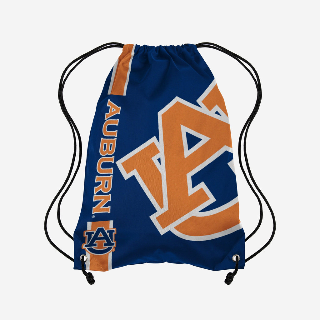 Auburn Tigers Big Logo Drawstring Backpack FOCO - FOCO.com