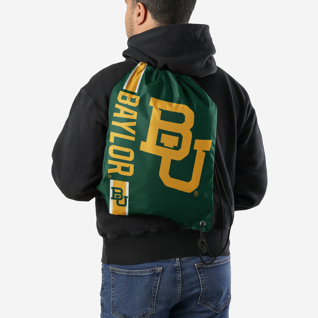 Baylor Bears Big Logo Drawstring Backpack FOCO