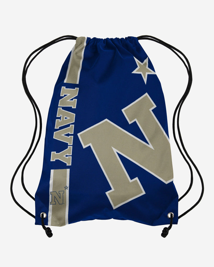 Navy Midshipmen Big Logo Drawstring Backpack FOCO - FOCO.com
