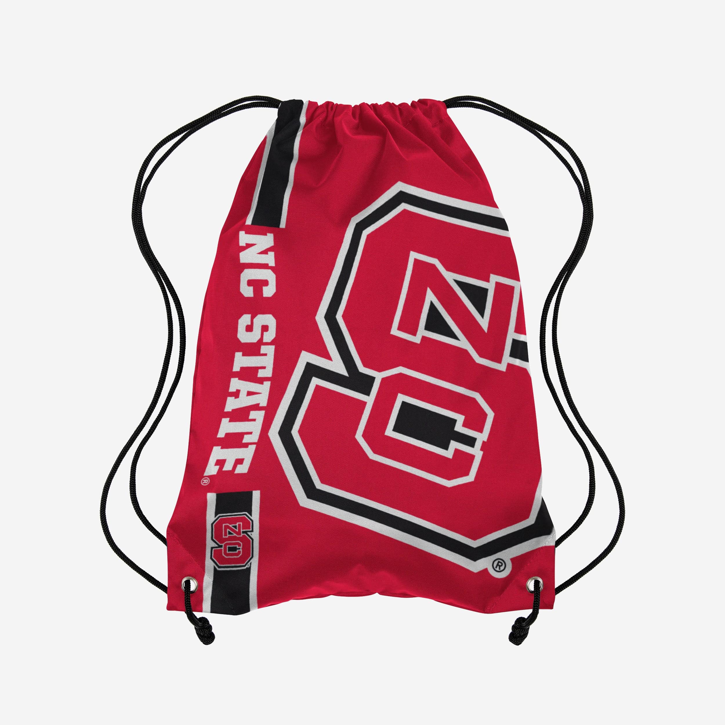 NC State Wolfpack Big Logo Drawstring Backpack FOCO