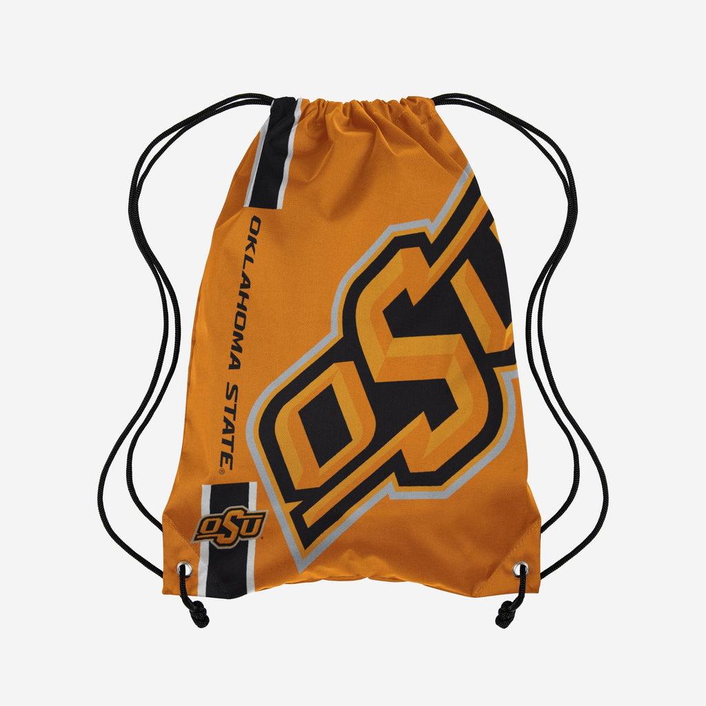 Oklahoma State Cowboys Big Logo Drawstring Backpack FOCO - FOCO.com