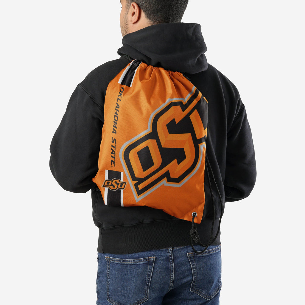 Oklahoma State Cowboys Big Logo Drawstring Backpack FOCO