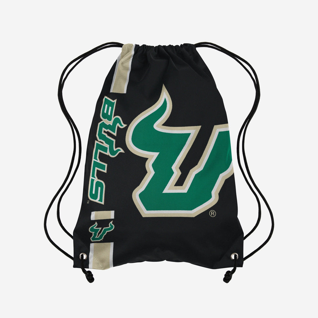 South Florida Bulls Big Logo Drawstring Backpack FOCO