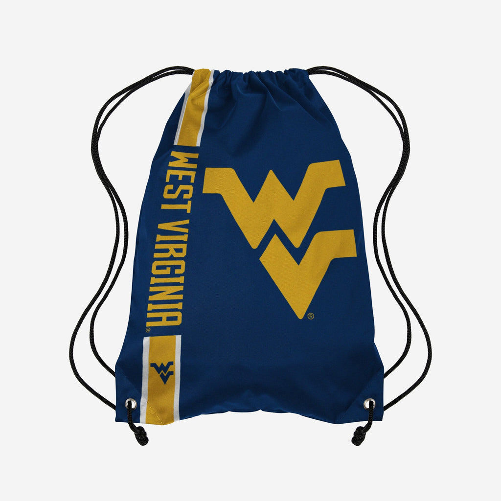 West Virginia Mountaineers Big Logo Drawstring Backpack FOCO - FOCO.com
