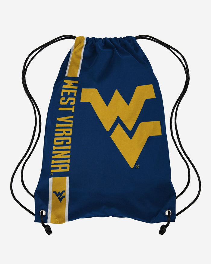 West Virginia Mountaineers Big Logo Drawstring Backpack FOCO - FOCO.com