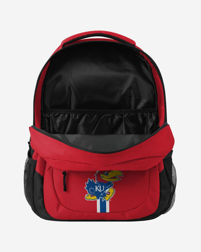 Kansas Jayhawks Action Backpack FOCO - FOCO.com