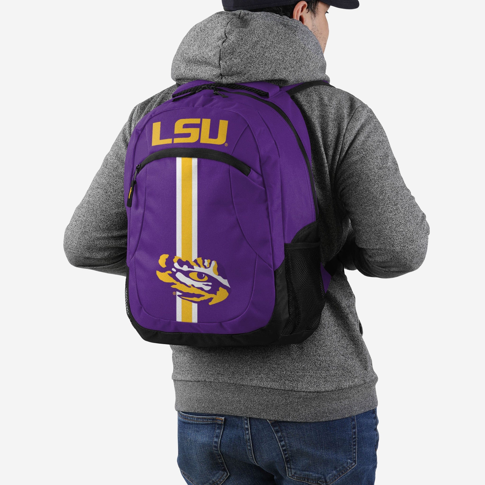 lsu backpack nike Brandon Sampson Player Exclusive The Players Trunk Perfect for soccer LSU Tigers Action Backpack