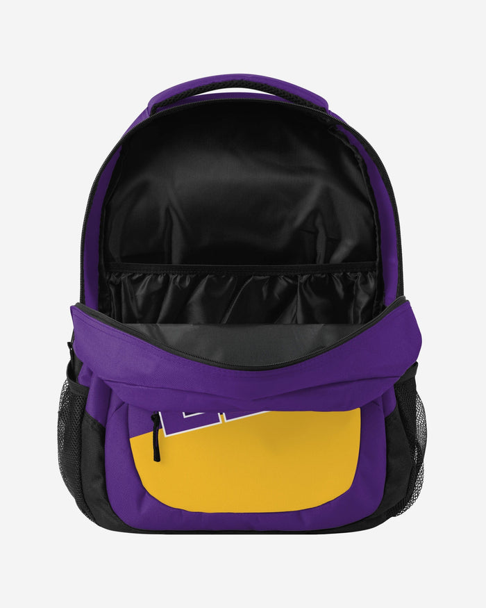 lsu backpack nike LSU Tigers Colorblock Action Backpack