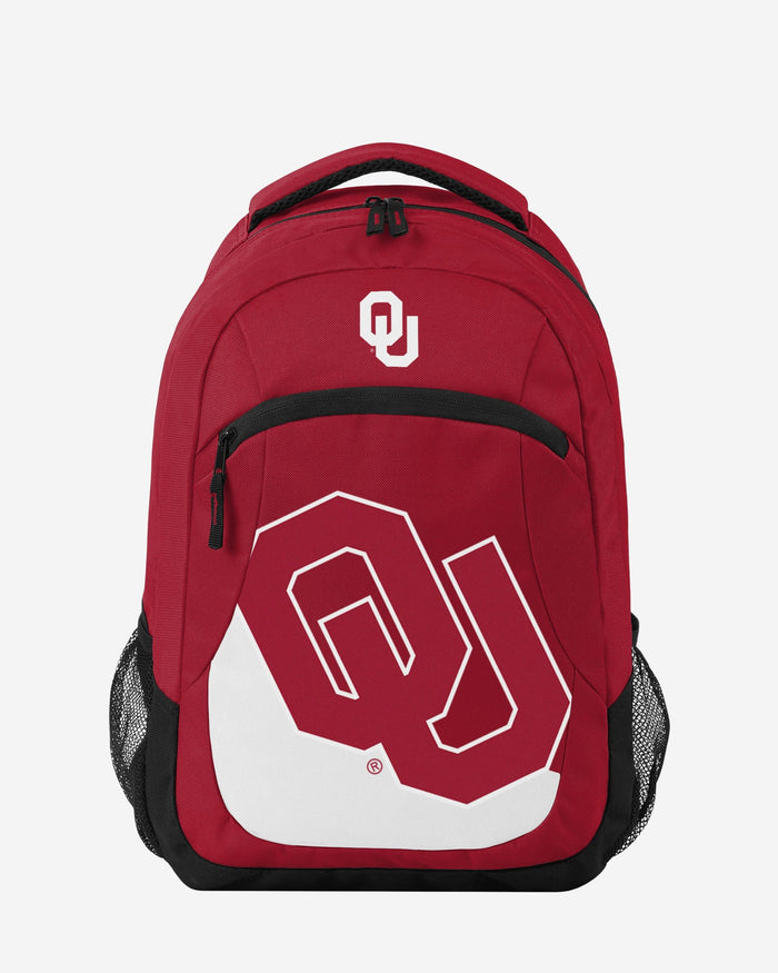 Oklahoma Sooners Colorblock Action Backpack FOCO - FOCO.com