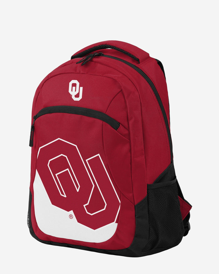 Oklahoma Sooners Colorblock Action Backpack FOCO - FOCO.com
