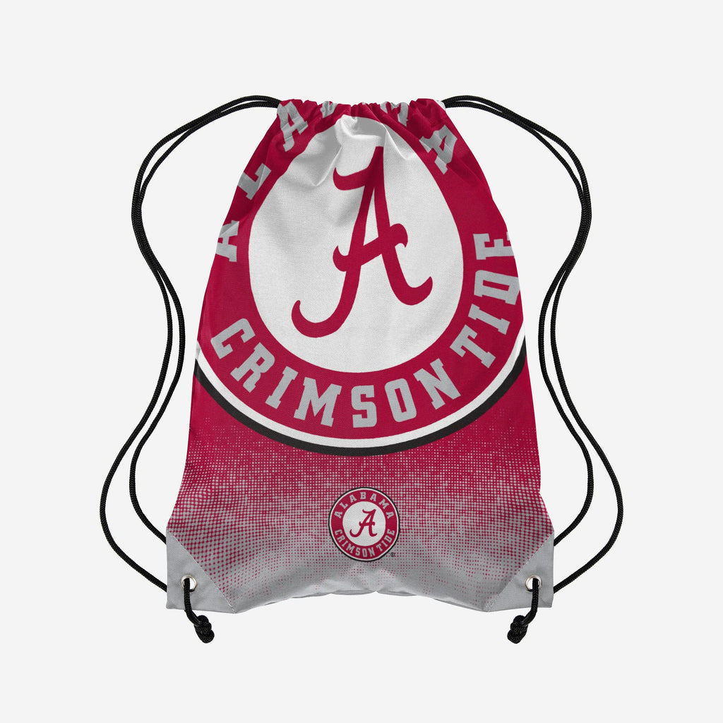 Alabama Crimson Tide Gradient Drawstring Backpack FOCO - FOCO.com
