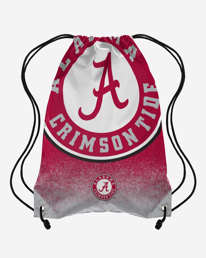 Alabama Crimson Tide Gradient Drawstring Backpack FOCO - FOCO.com