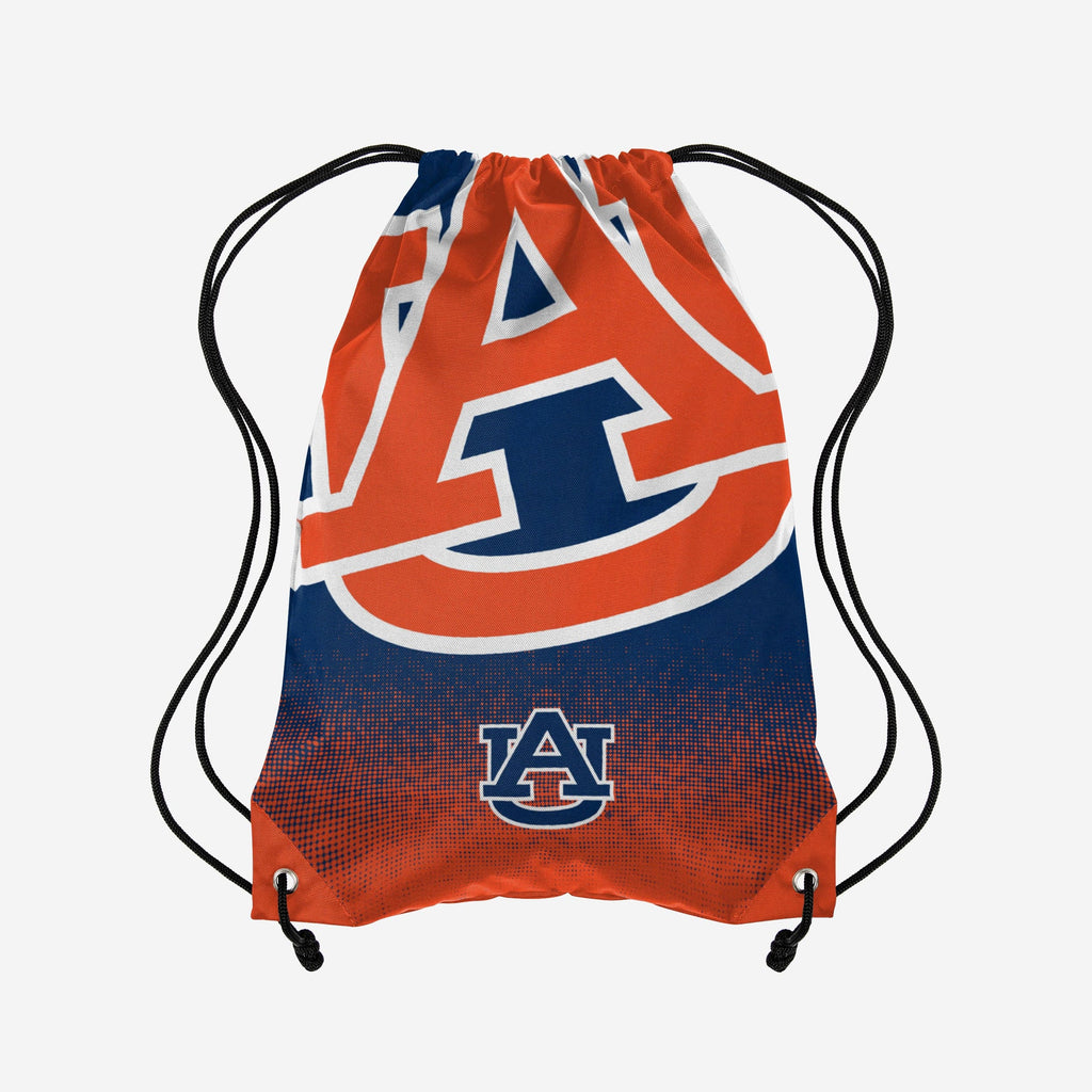 Auburn Tigers Gradient Drawstring Backpack FOCO - FOCO.com