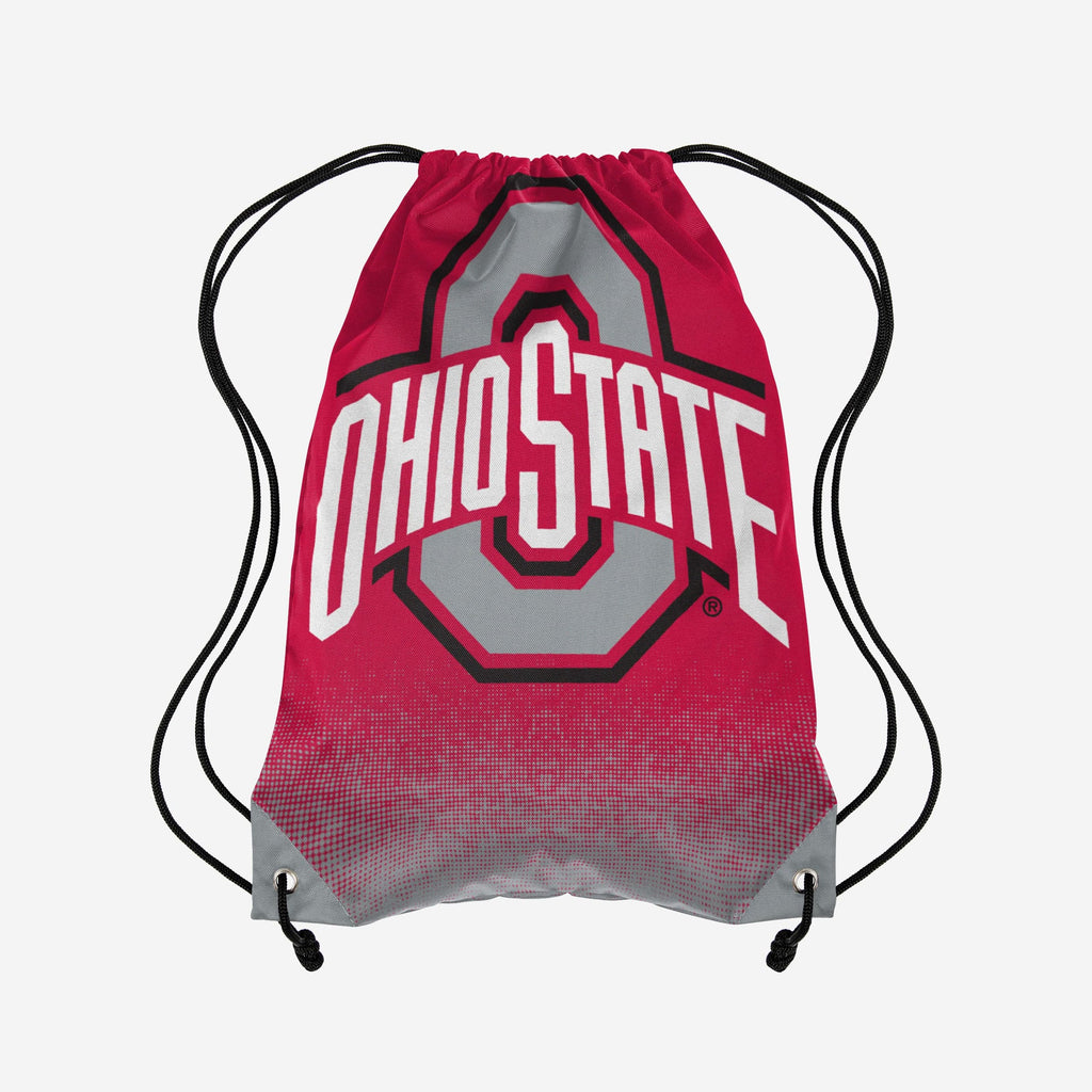 Ohio State Buckeyes Gradient Drawstring Backpack FOCO - FOCO.com