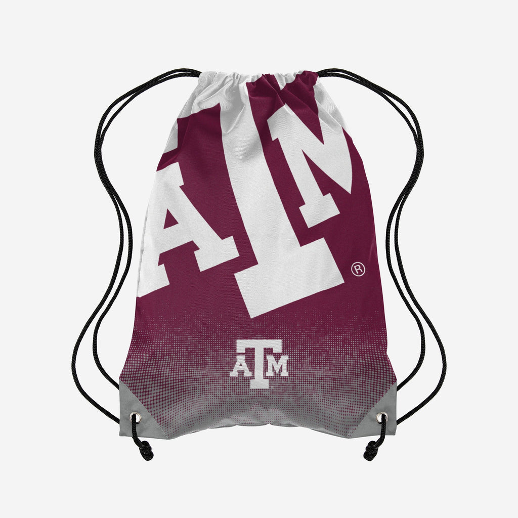 Texas A&M Aggies Gradient Drawstring Backpack FOCO - FOCO.com