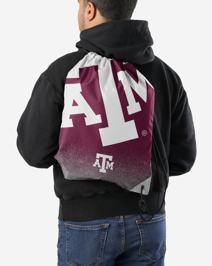 Texas A&M Aggies Gradient Drawstring Backpack FOCO - FOCO.com