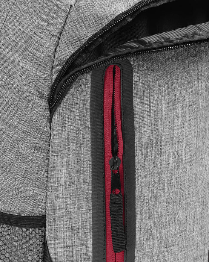 Alabama Crimson Tide Heather Grey Bold Color Backpack FOCO - FOCO.com
