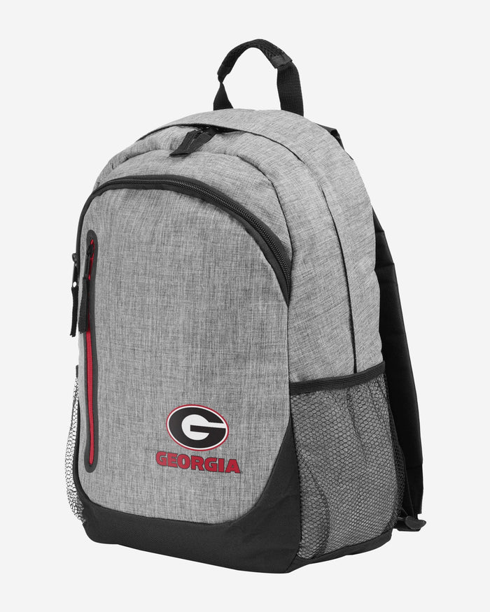 Georgia Bulldogs Heather Grey Bold Color Backpack FOCO - FOCO.com