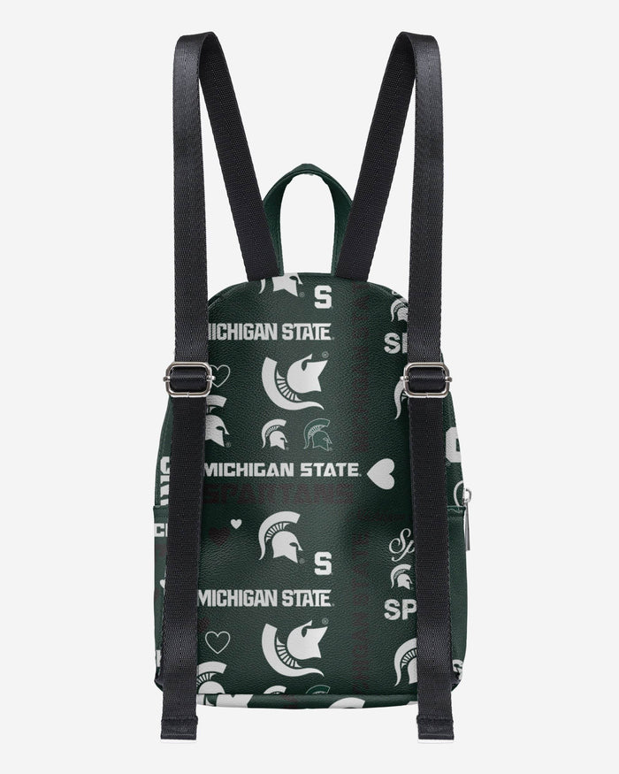Michigan State Spartans Logo Love Mini Backpack FOCO - FOCO.com