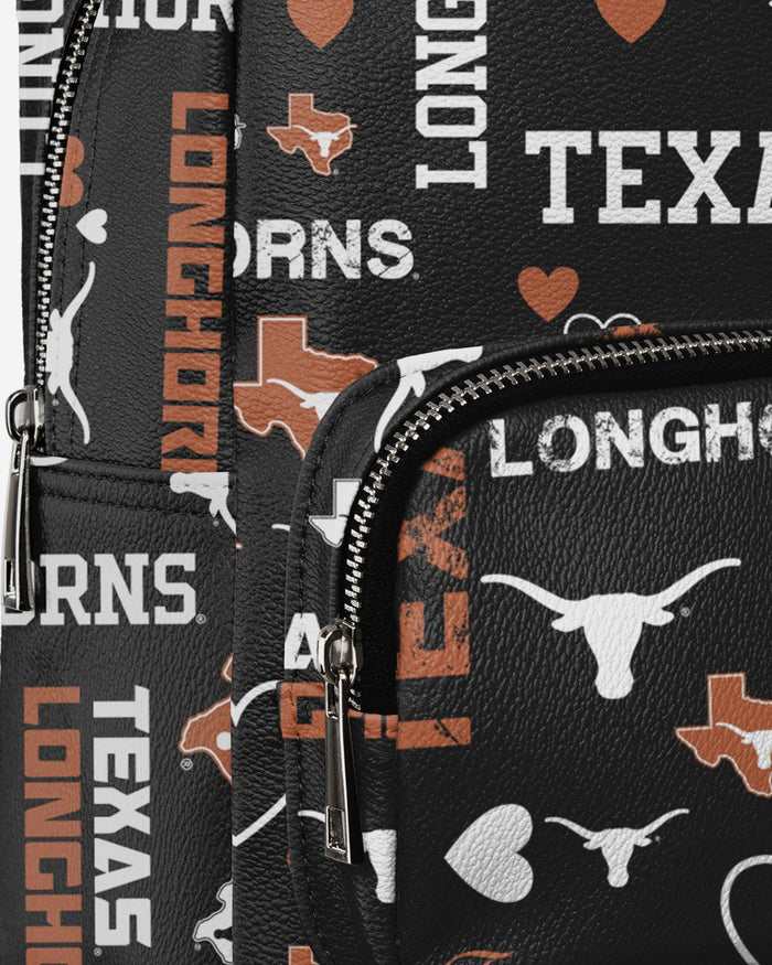 Texas Longhorns Logo Love Mini Backpack FOCO - FOCO.com
