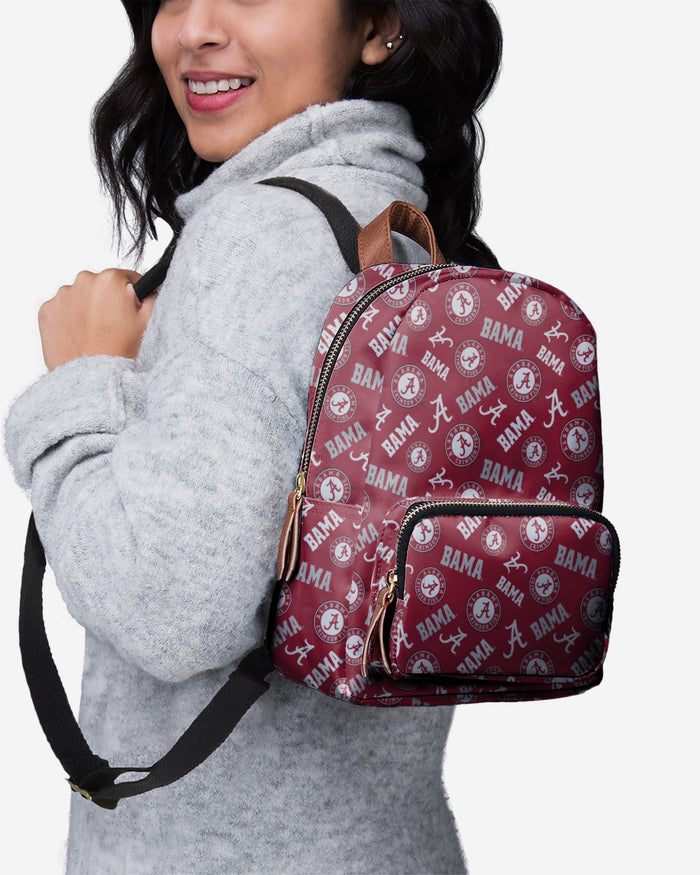 Alabama Crimson Tide Printed Collection Mini Backpack FOCO - FOCO.com